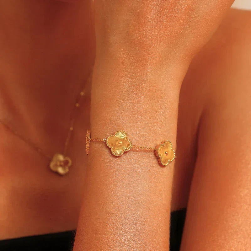 BRACELET FLORAL BEAUTY - GOLD