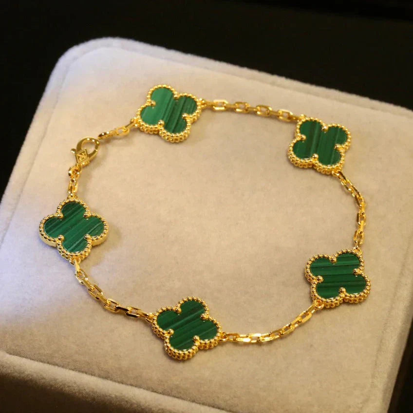 BRACELET FLORAL BEAUTY - GREEN