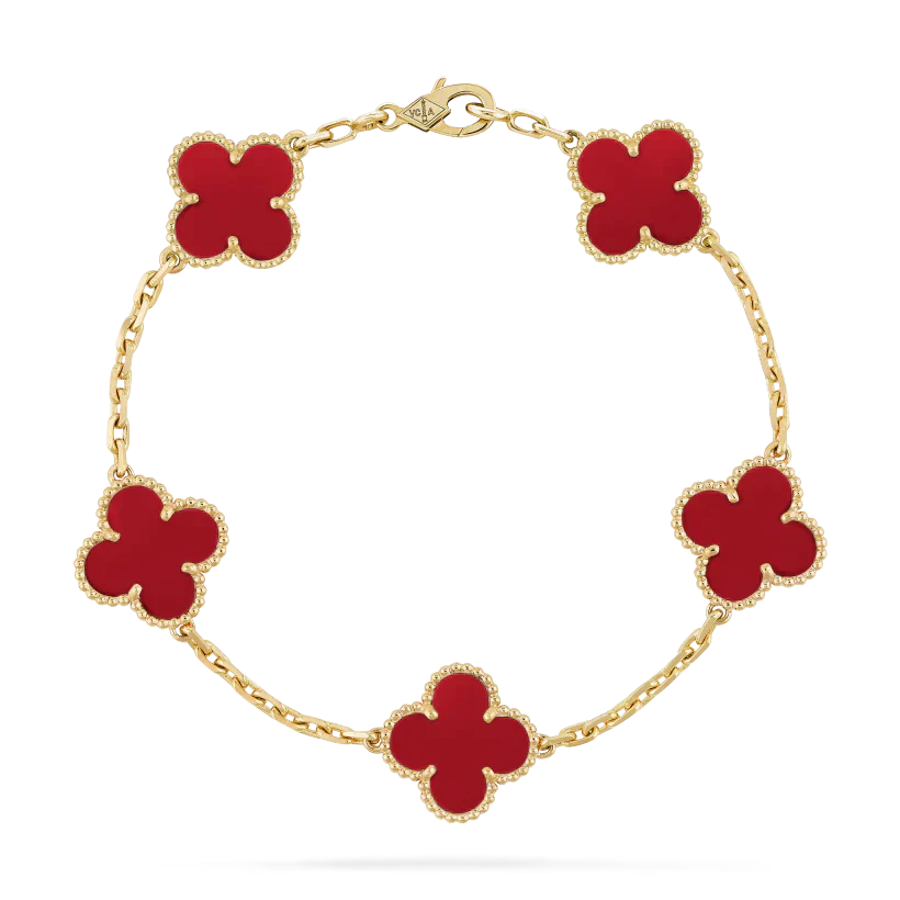 BRACELET FLORAL BEAUTY - RED