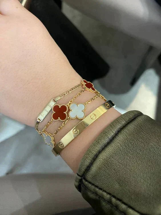 BRACELET FLORAL BEAUTY - RED