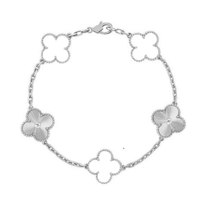 BRACELET FLORAL BEAUTY - SILVER