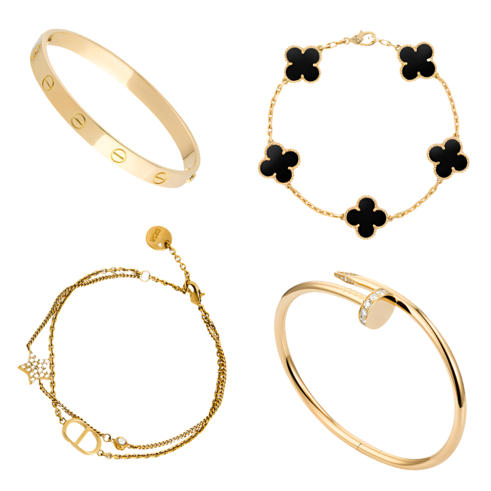 BRACELET FLORAL BEAUTY - JADE SET
